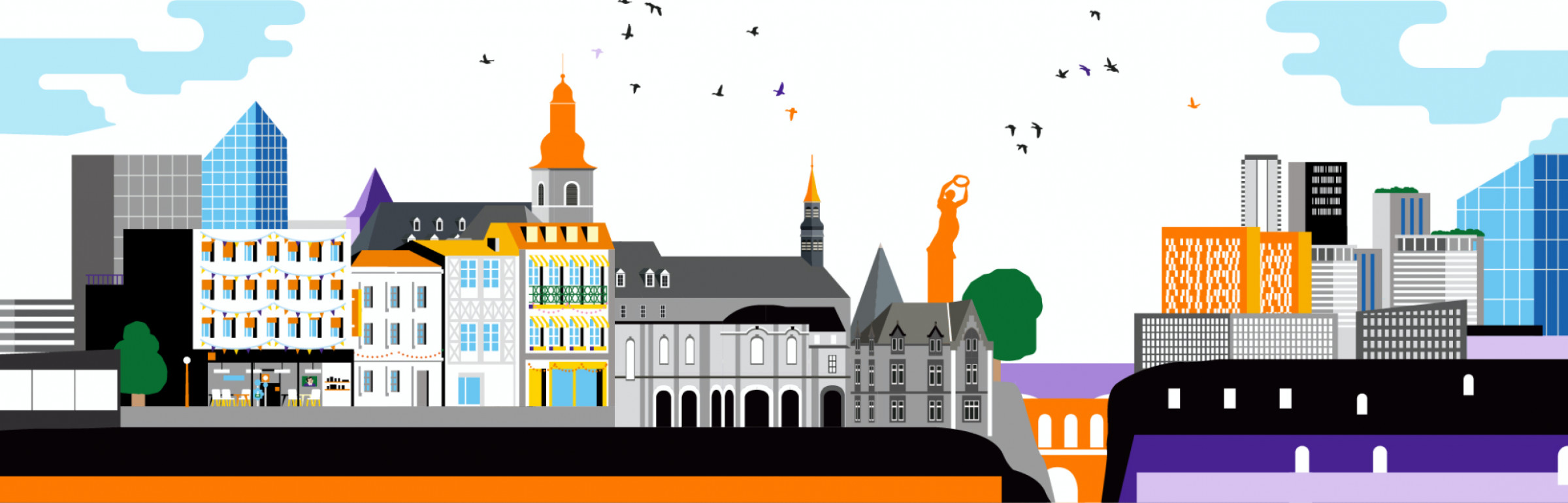 Banner Orange Communications Luxembourg