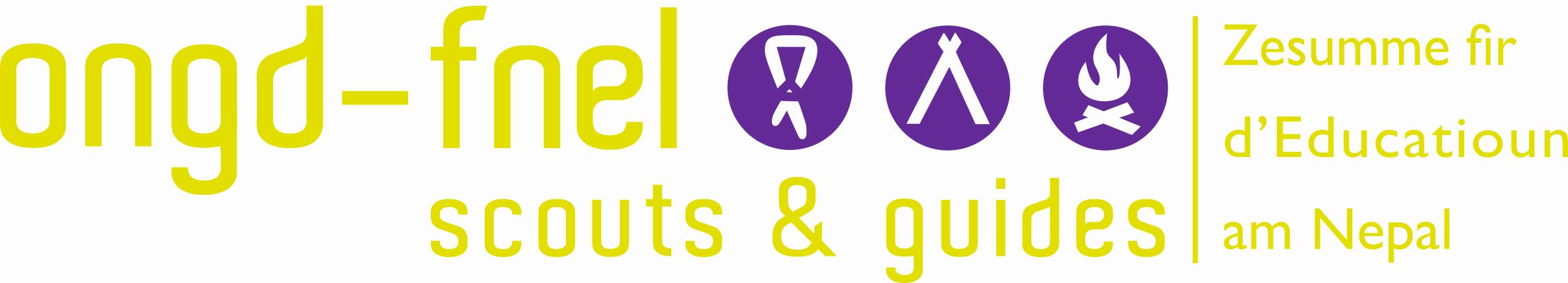 ONGD-FNEL scouts & guides logo