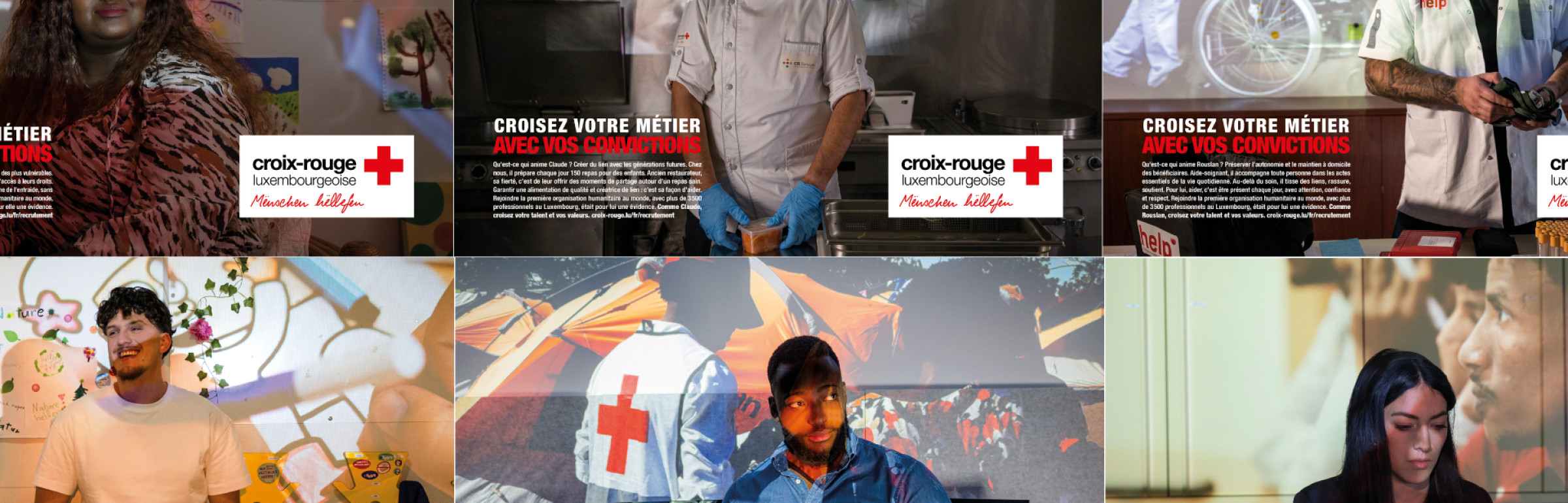 Banner Croix-Rouge luxembourgeoise