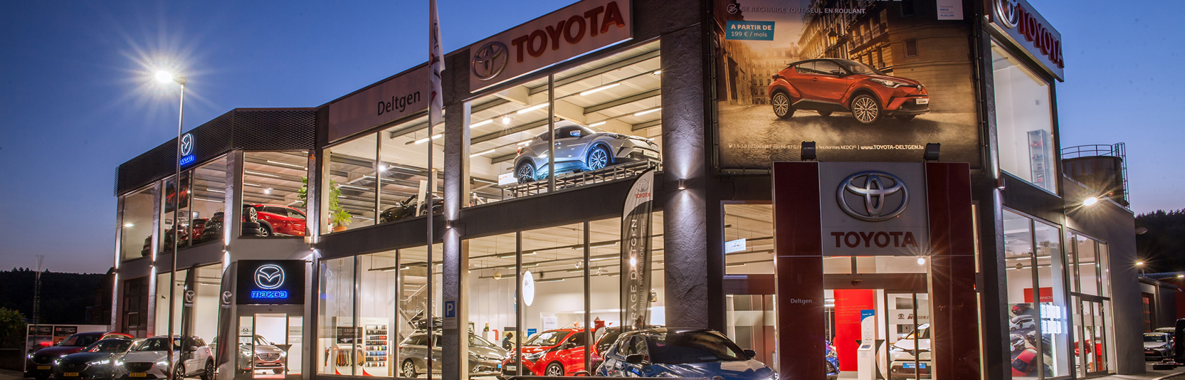 Banner Garage Deltgen