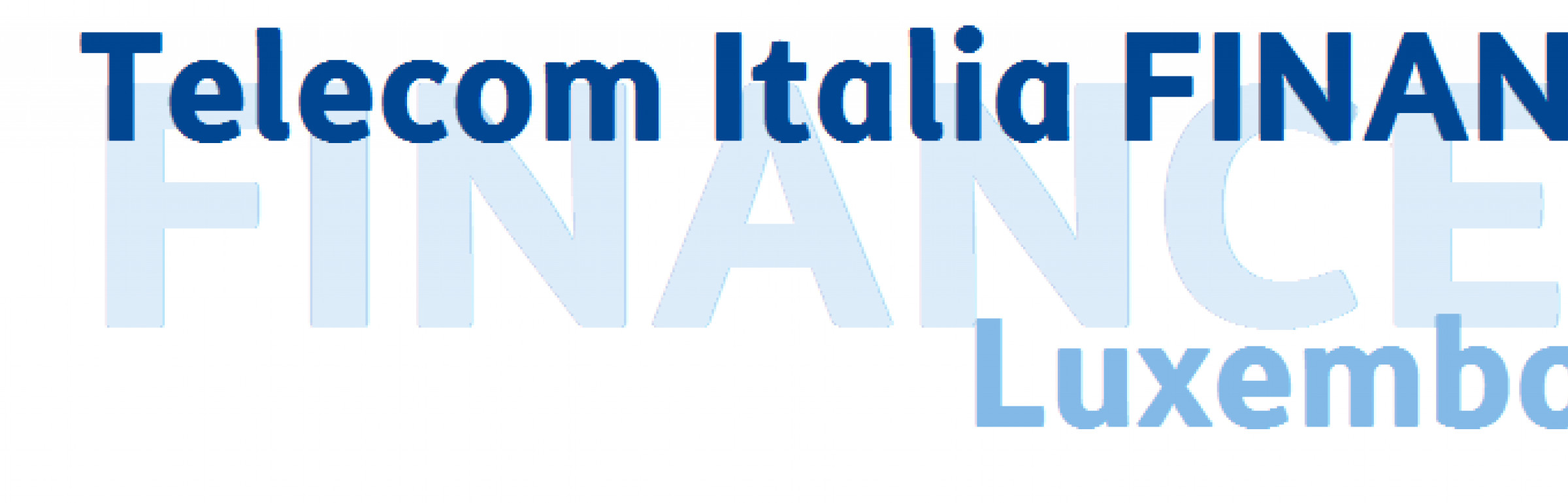 Banner TELECOM ITALIA FINANCE