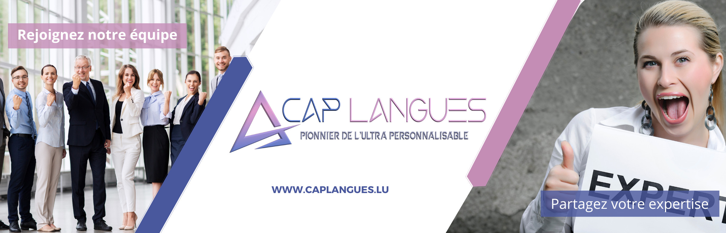 Banner Cap Langues Sàrl