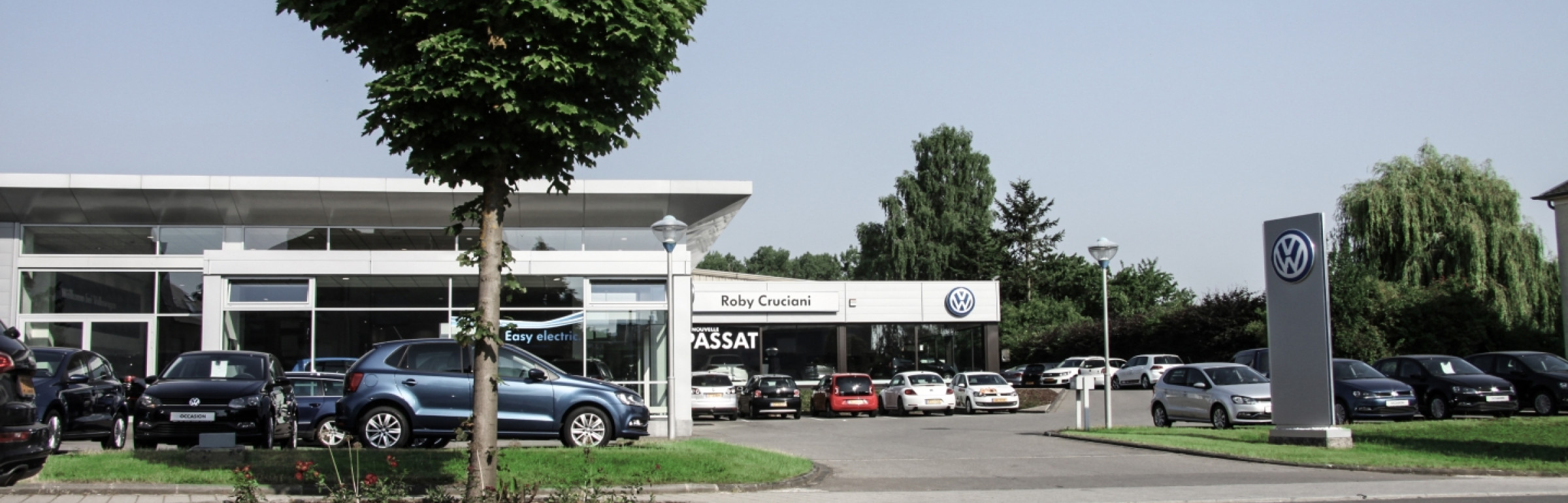 Banner Garage Roby Cruciani Volkswagen