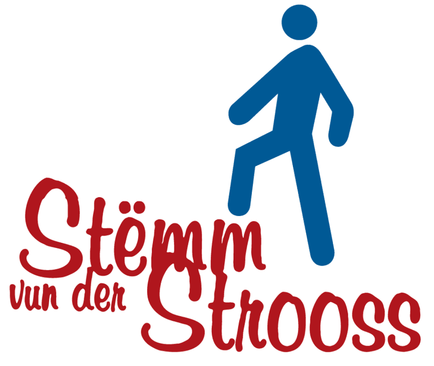 Stëmm vun der Strooss logo