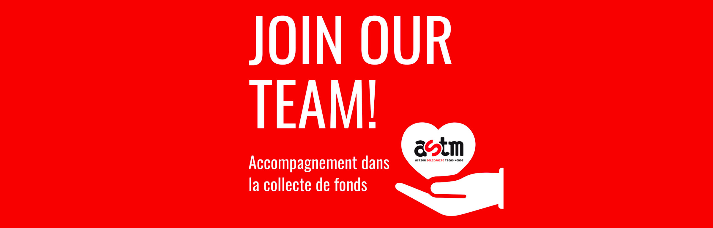 Banner Action Solidarité Tiers Monde - ASTM