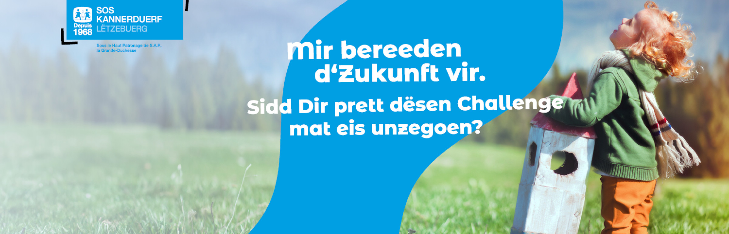 Banner SOS KANNERDUERF LËTZEBUERG