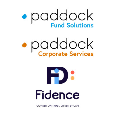 Logo Fidence / Paddock Corporate Services / Paddock Fund Solutions