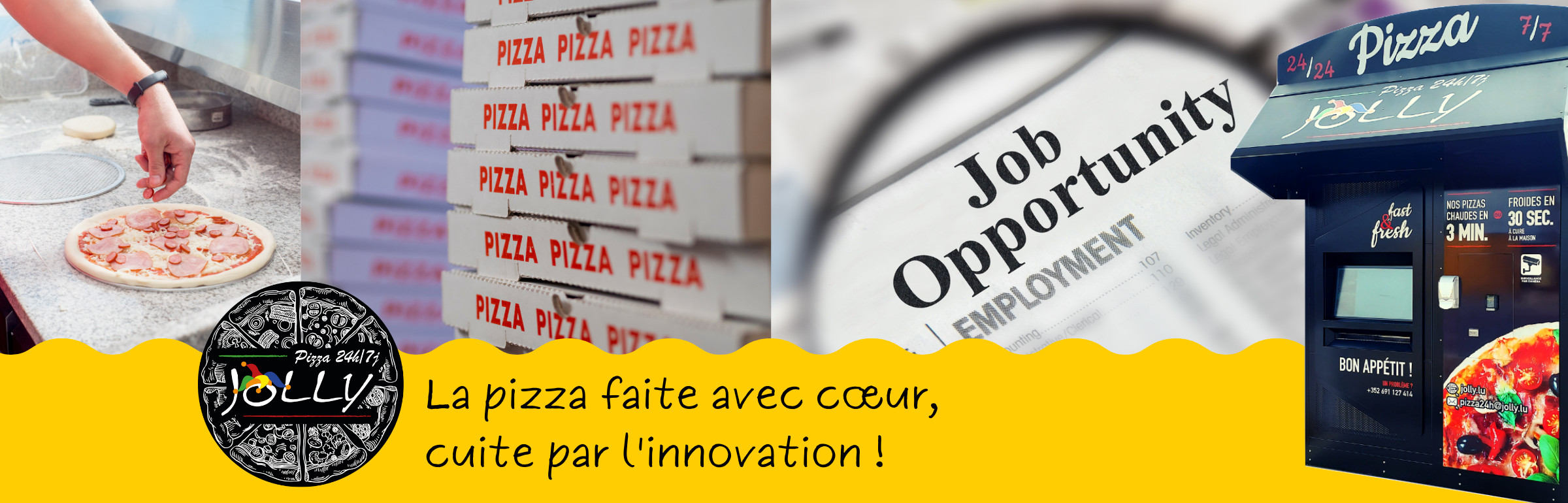 Banner Jolly Pizza