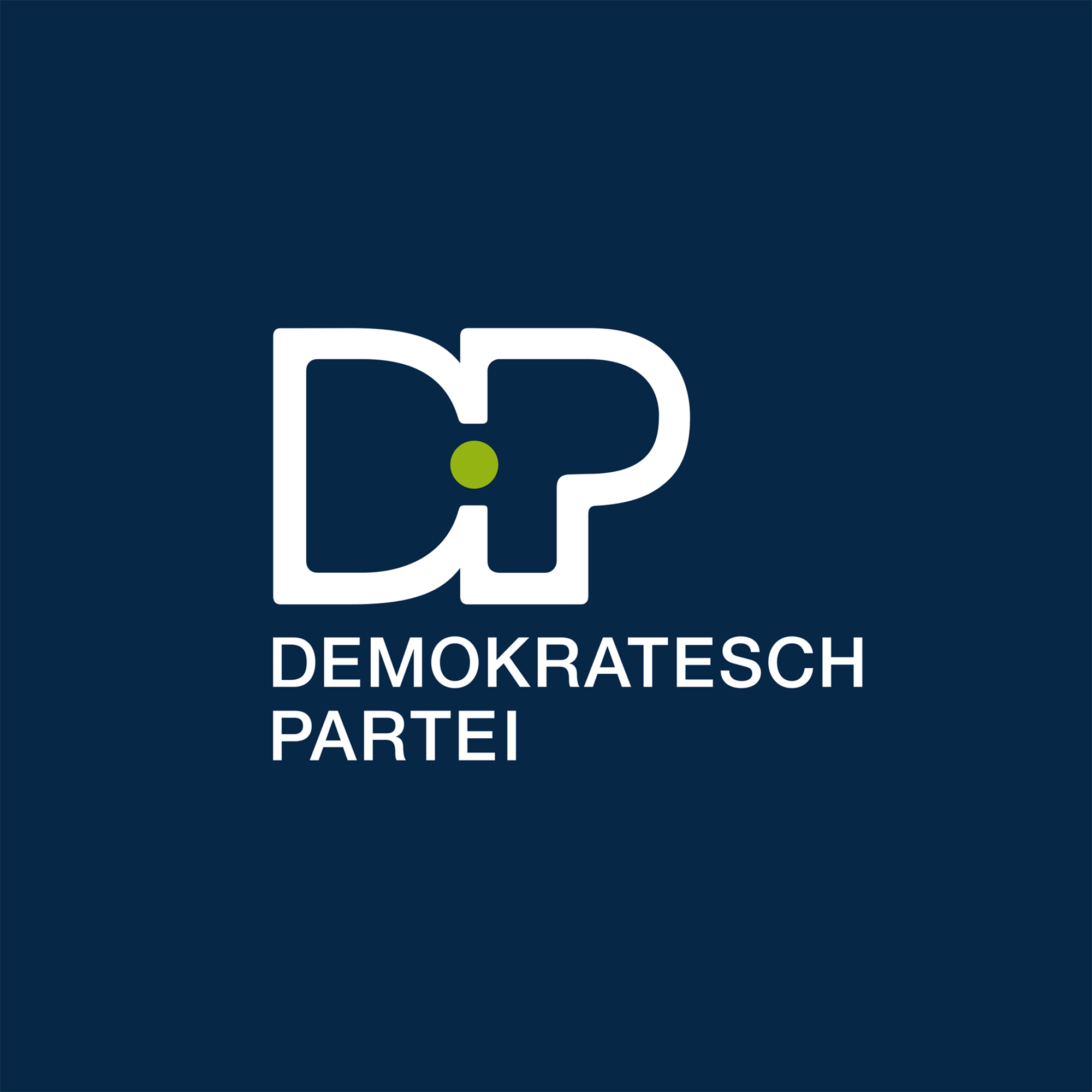 Demokratesch Partei logo