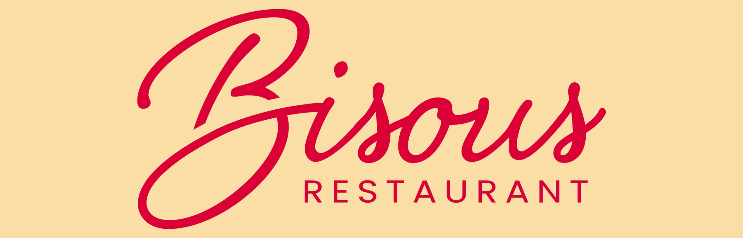 Banner BISOUS Restaurant