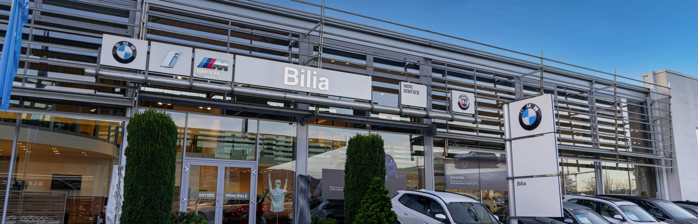 Banner BMW Bilia Mersch