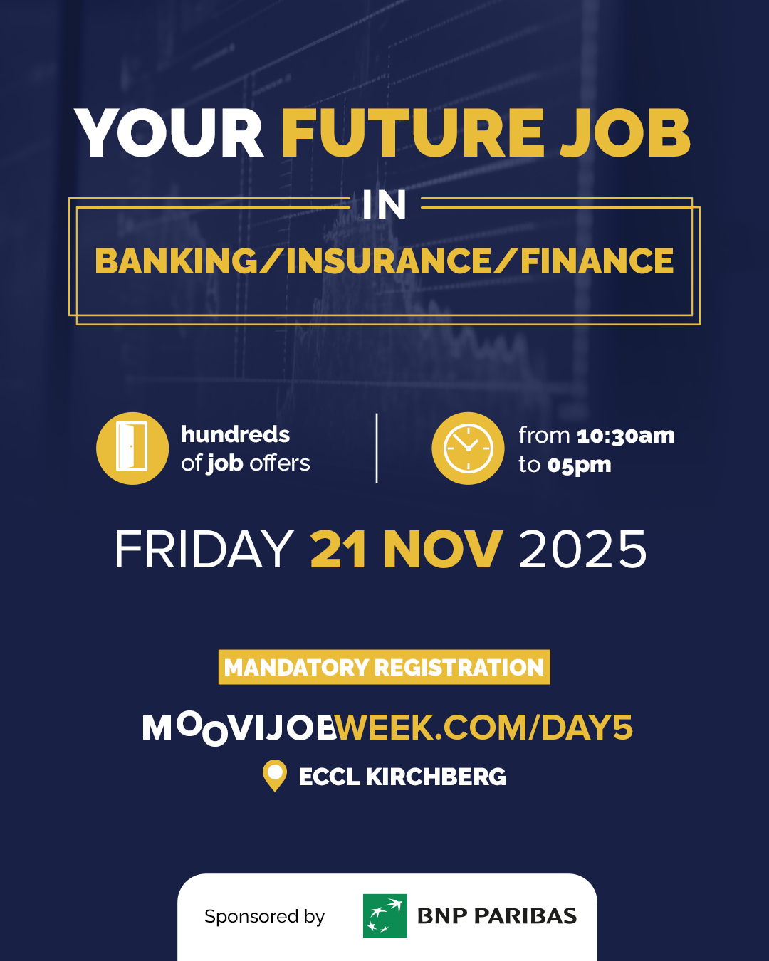 Moovijob Week, journée spéciale Banque / Assurance / Services — free download