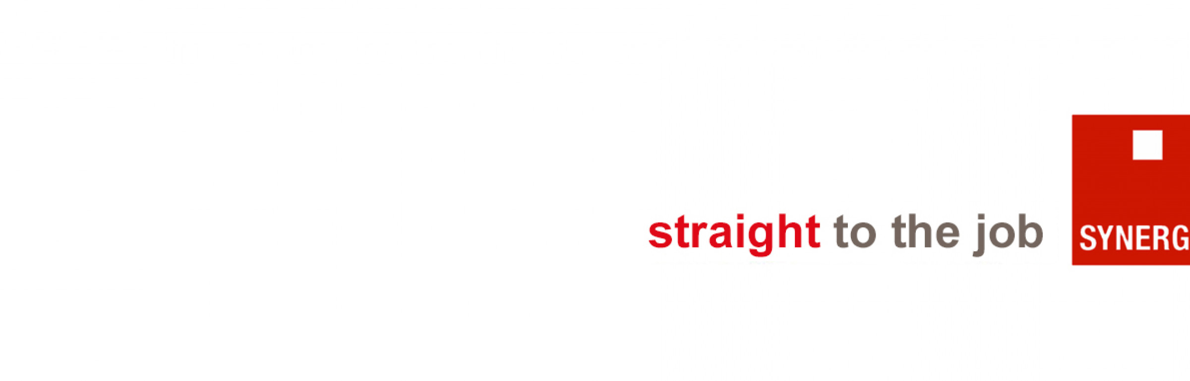 Banner SYNERGIE Wasserbillig