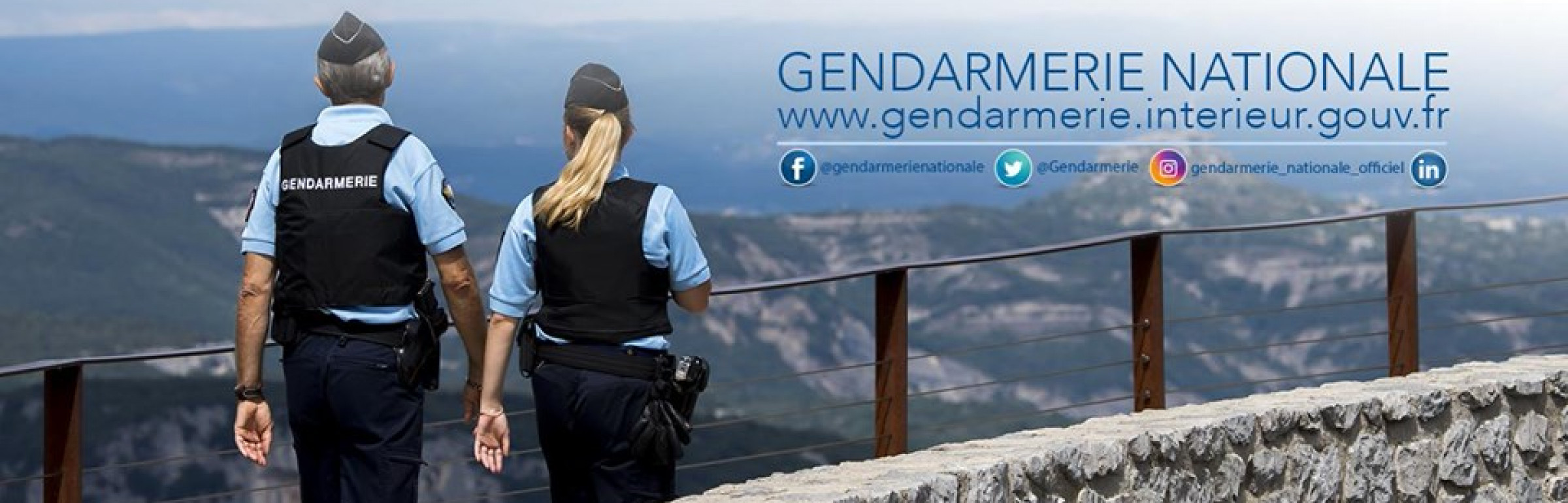 Banner Gendarmerie Nationale (cir Strasbourg)