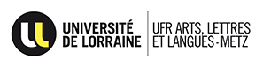 Logo UNIVERSITE DE LORRAINE - UFR Arts Lettres et Langues - Metz