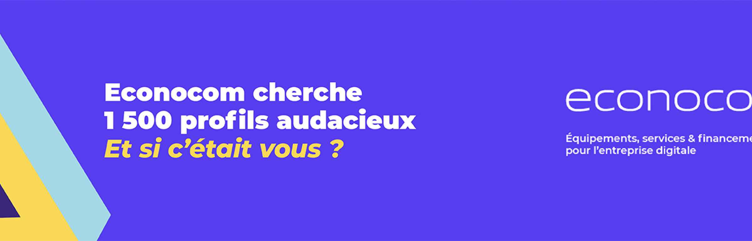 Banner ECONOCOM INFOGERANCE SYSTEMES